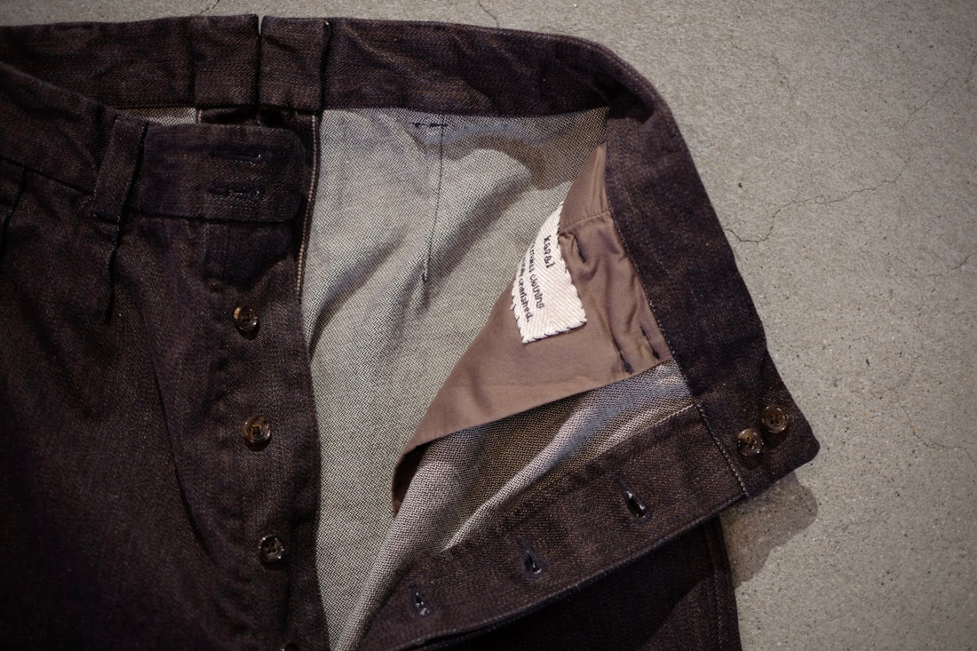 Kaval " straight trousers "