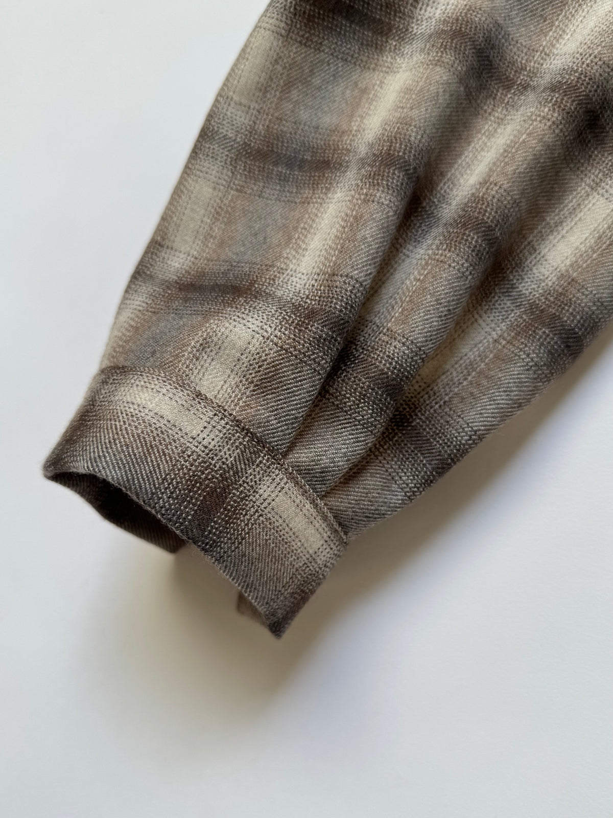 SARTO - SKIPPER SHIRT（OMBRE CHECK）