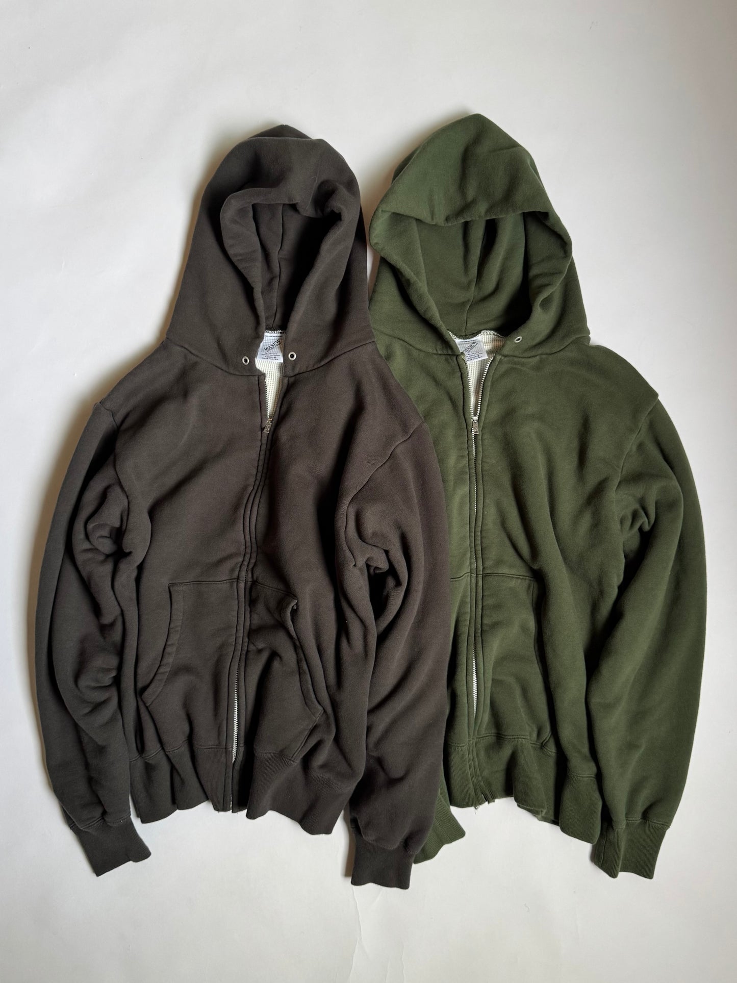 WASEW - TWO FACE ZIP HOODIE