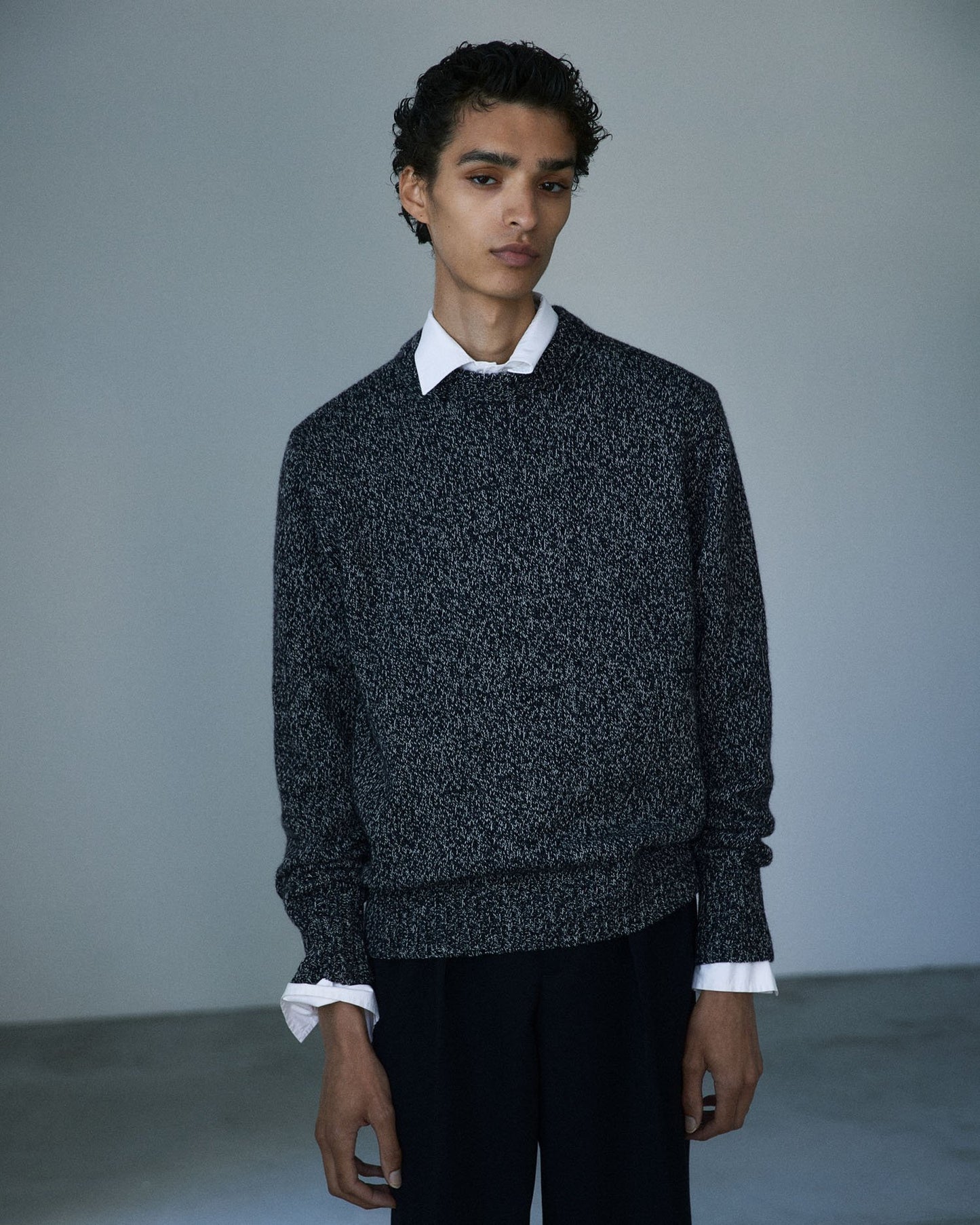 24AW HEUGN / ユーゲン “Alex Cashmere Knit MIV / KNITWEAR003”