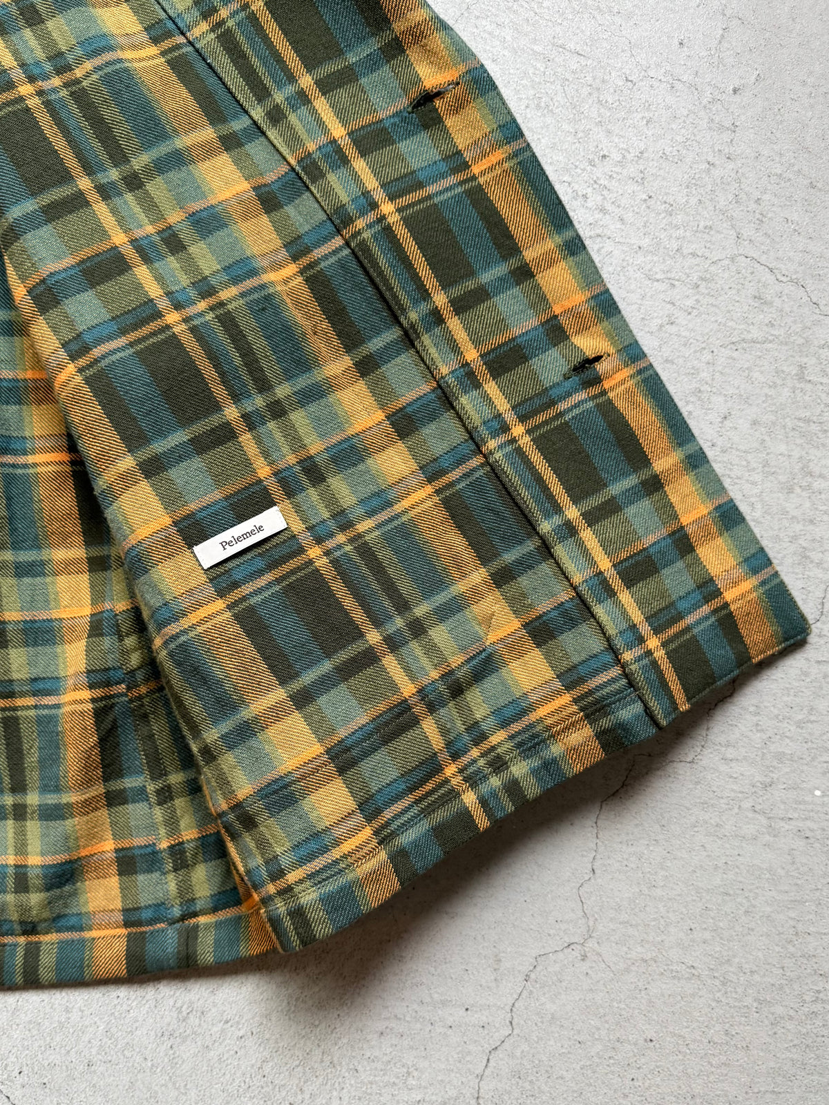 Pelemele - COVERALL JACKET (Twill Check)