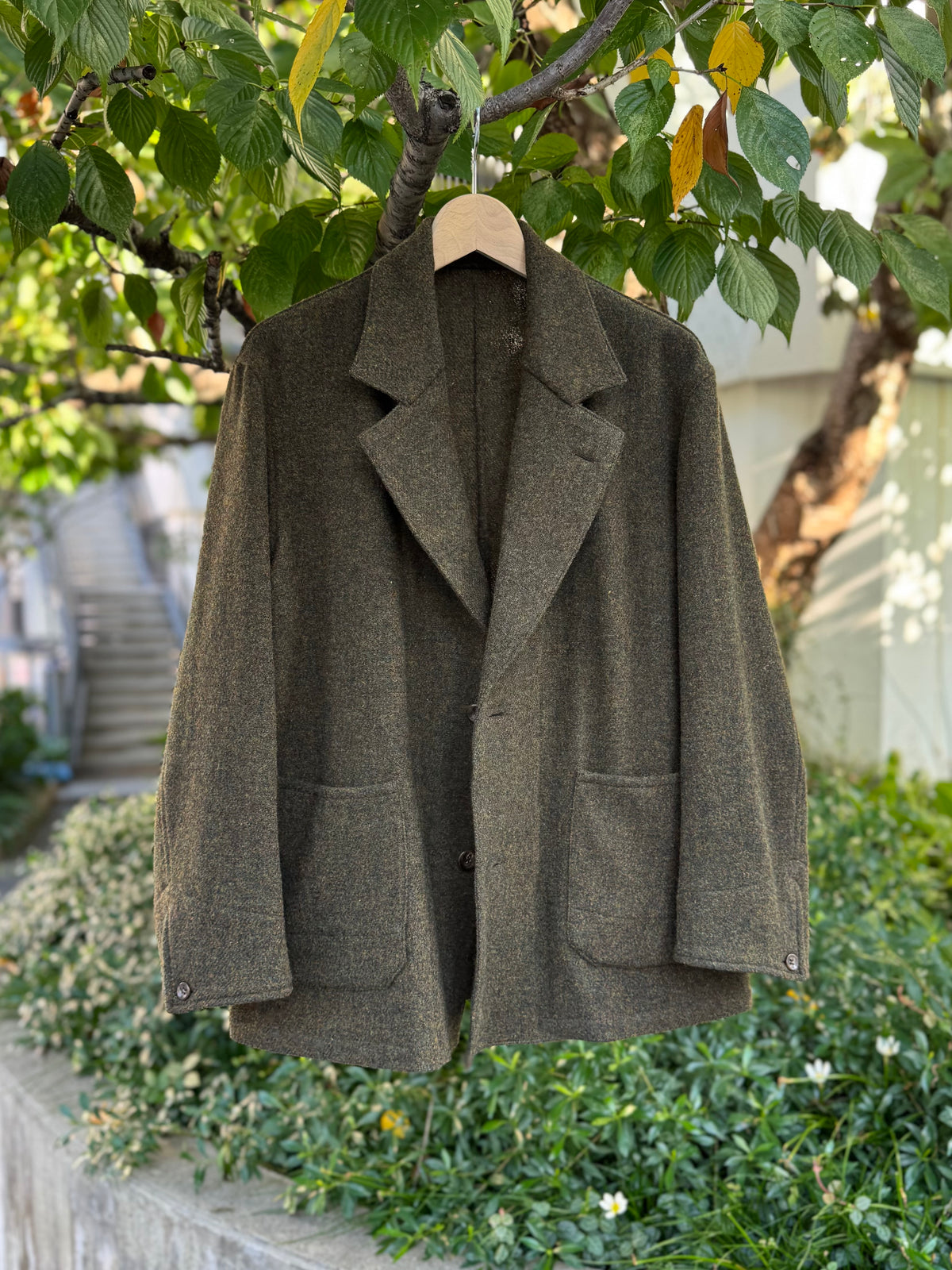 Pelemele - COVERALL JACKET (Tweed)