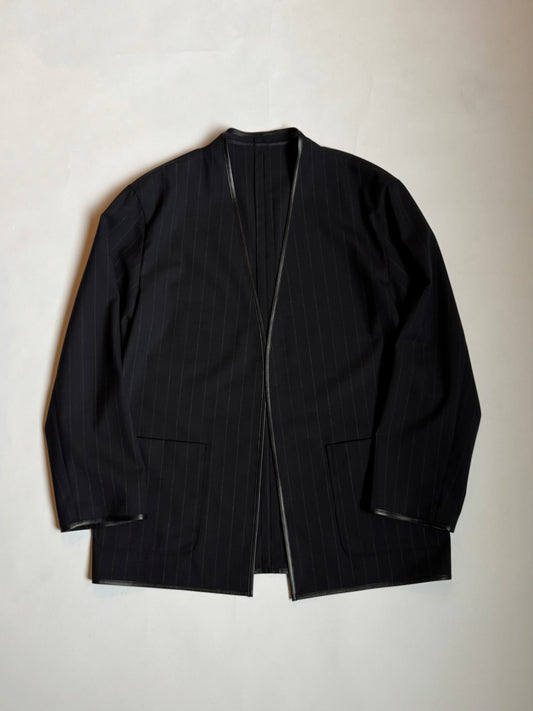 26SS SARTO - NO-COLLAR JACKET (NAVY ST)