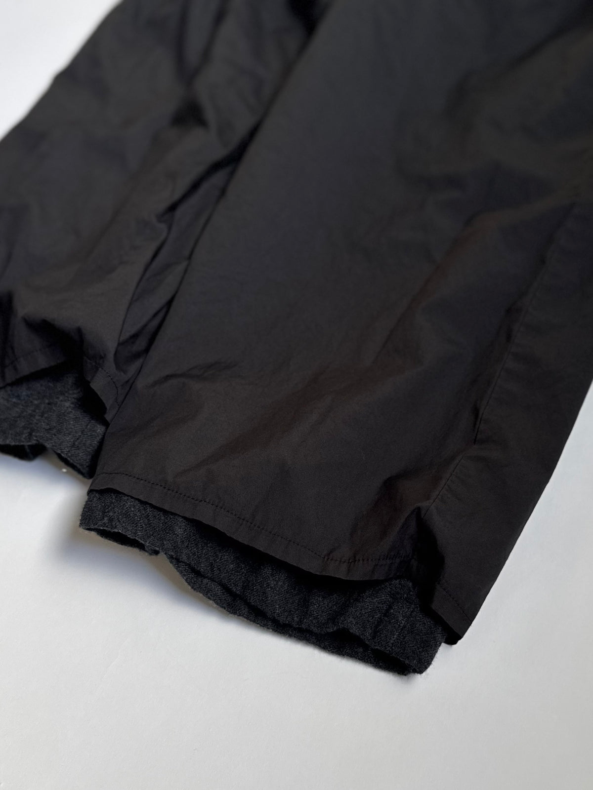 SARTO - FULLING WOOL BELTED TROUSERS