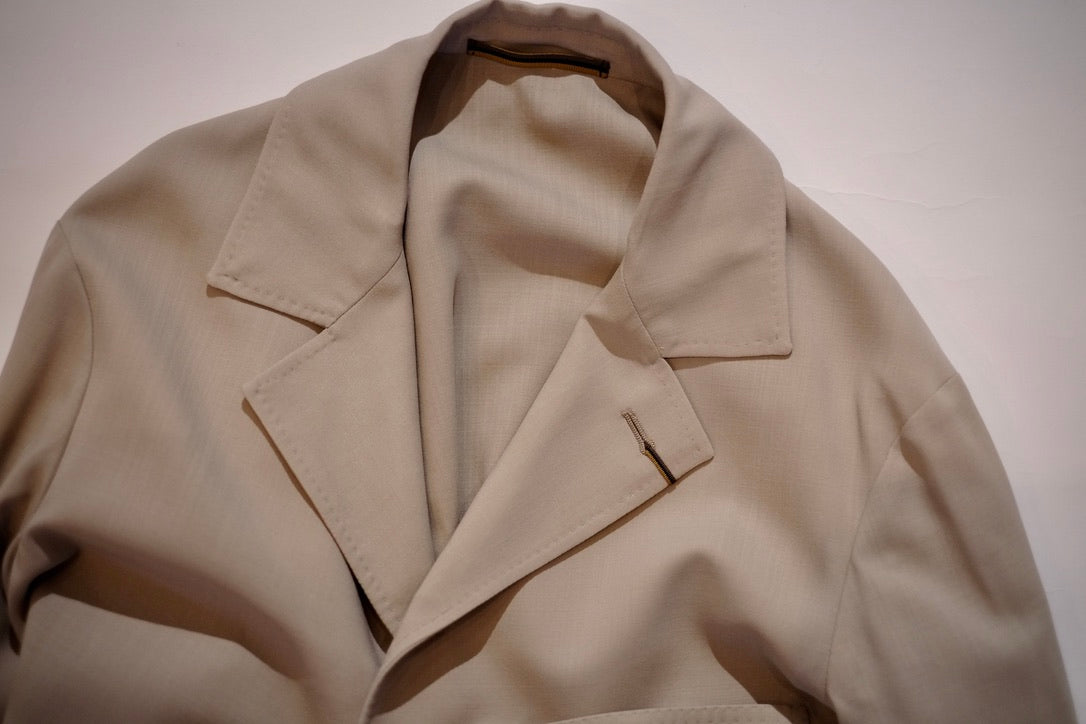 25SS ORBIUM / オルビウム "Atelier Jacket - Fluid Natural Strech Twill"