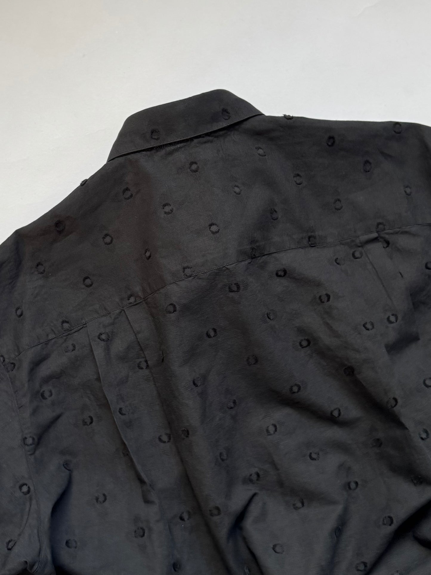 HEUGN - Alf linen jqd dot / SHIRT139