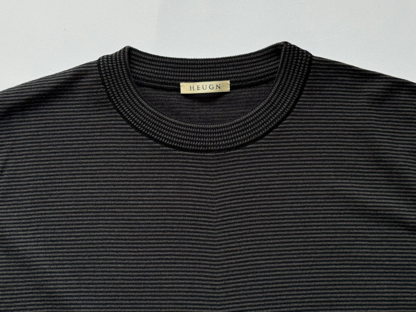 24AW HEUGN / ユーゲン "Roger Boader Wool T / CUT006"