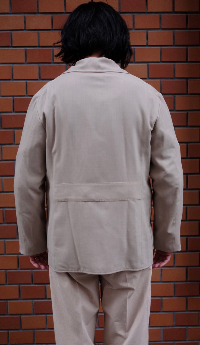 25SS ORBIUM / オルビウム "Atelier Jacket - Fluid Natural Strech Twill"