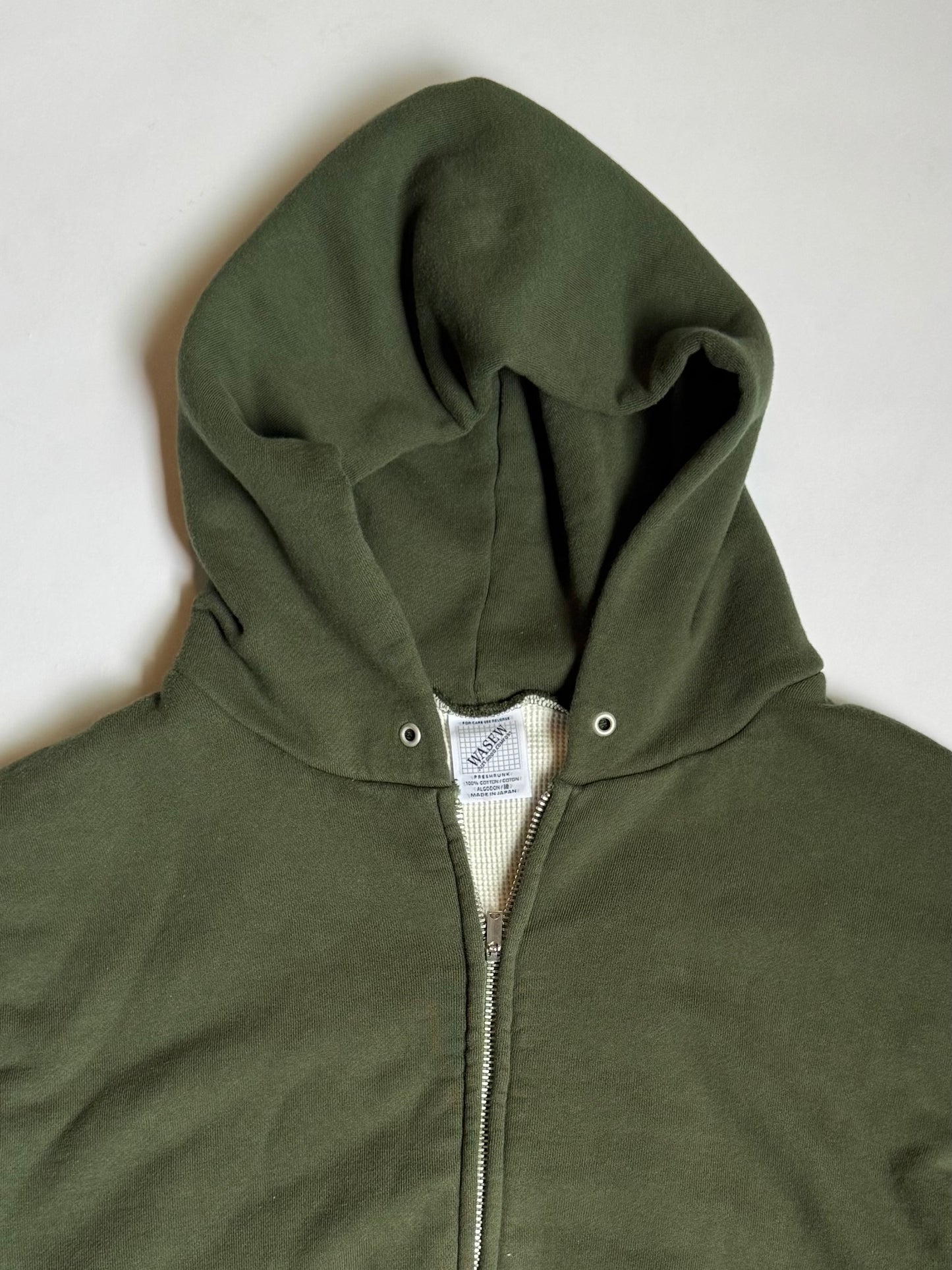 WASEW - TWO FACE ZIP HOODIE