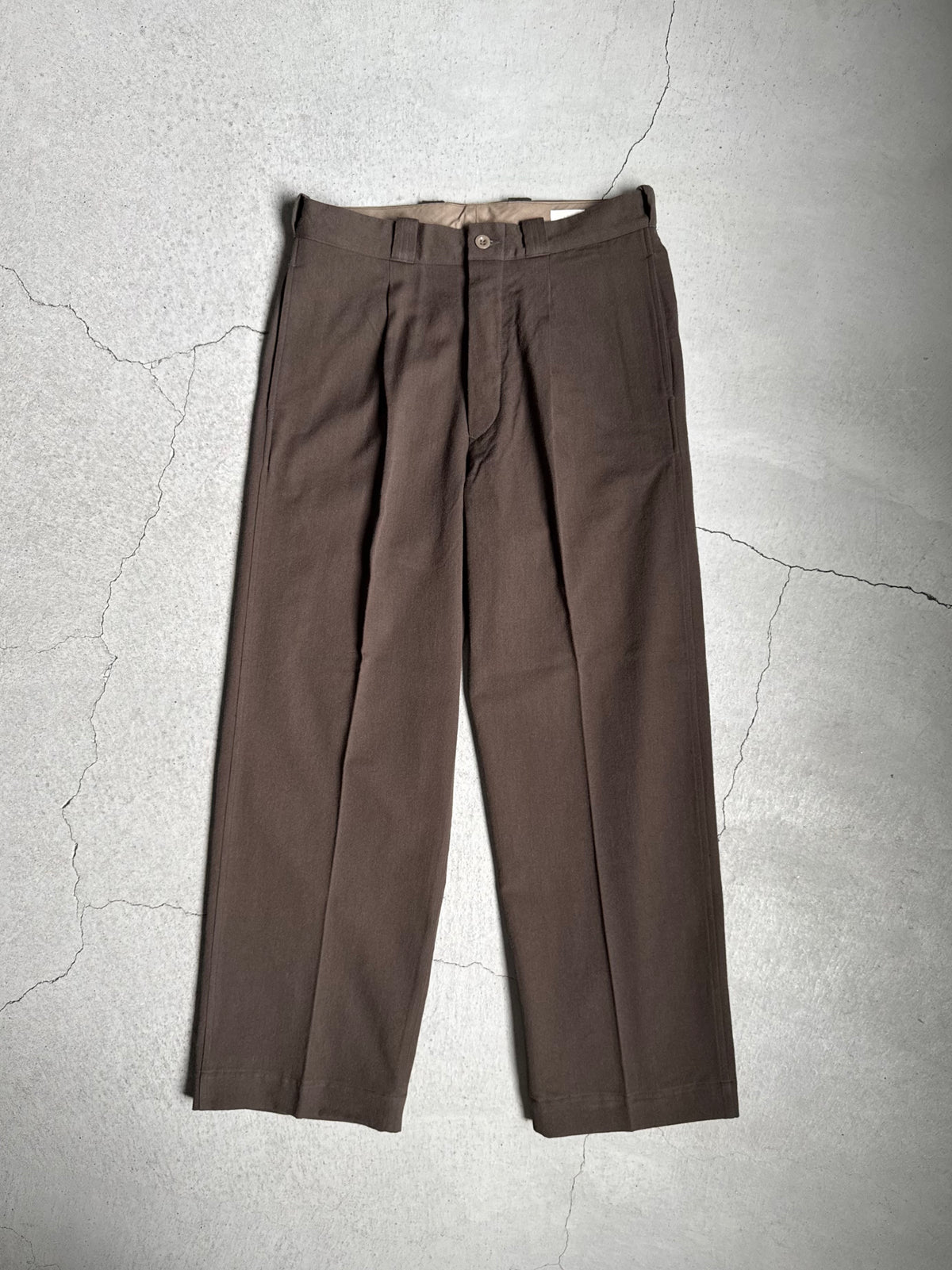 BAUTH - WOOL COTTON MILITARY PANTS