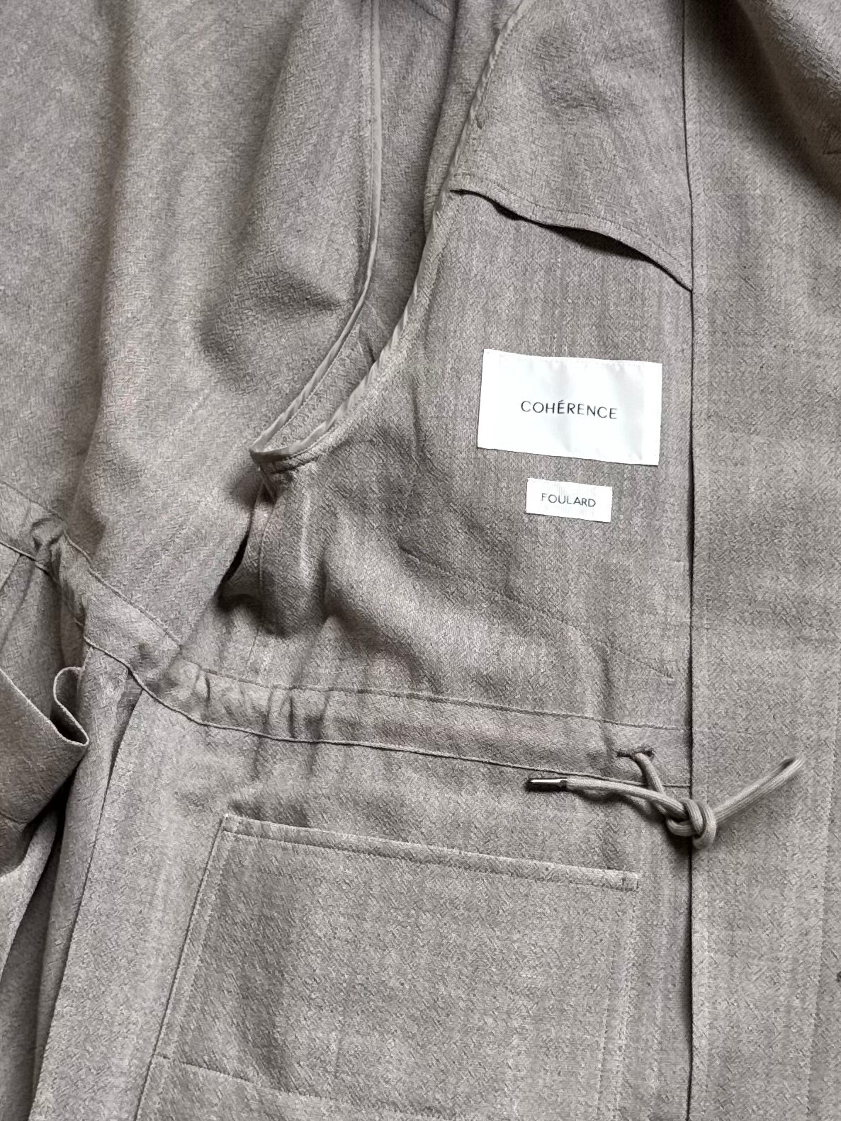 [ 27SS受注アイテム / 27SS ORDER ITEM ] COHÉRENCE - ROBERT / ROBERT-P