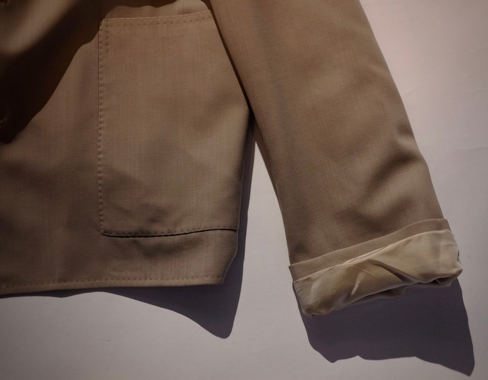 25SS ORBIUM / オルビウム "Atelier Jacket - Fluid Natural Strech Twill"