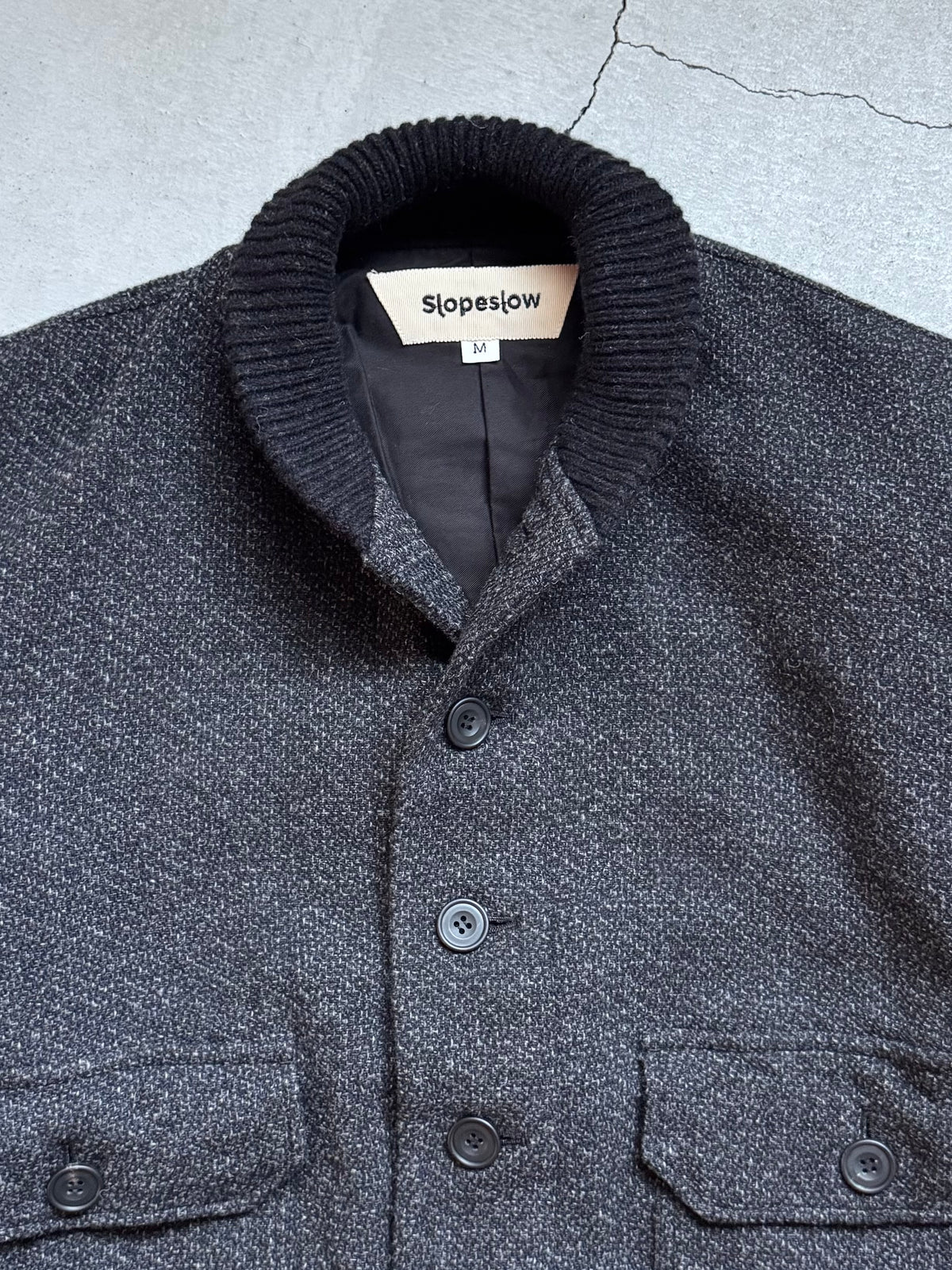 slopeslow - C.C.C Tweed Jacket