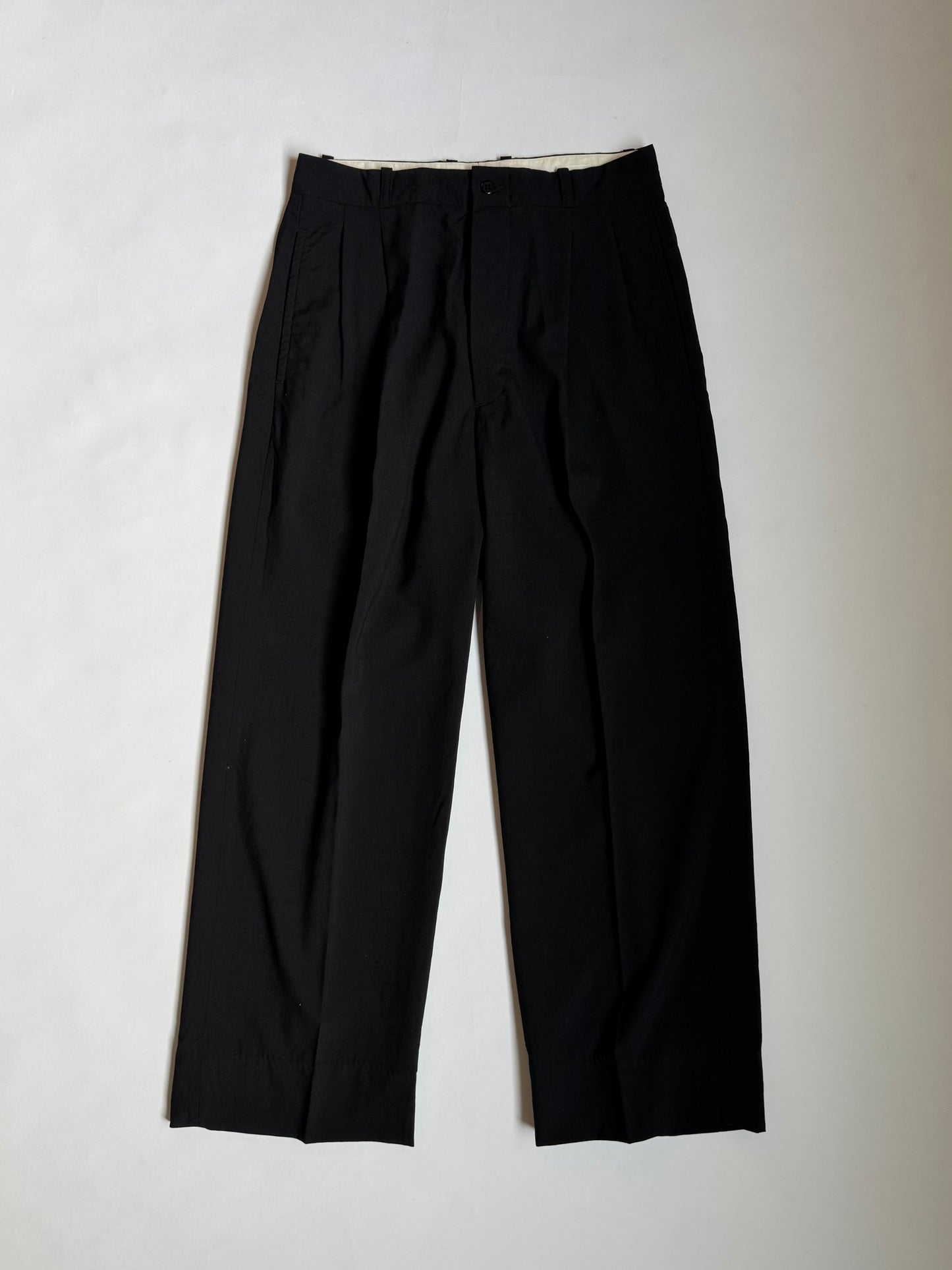 BAUTH - WOOL 2TUCK TROUSERS