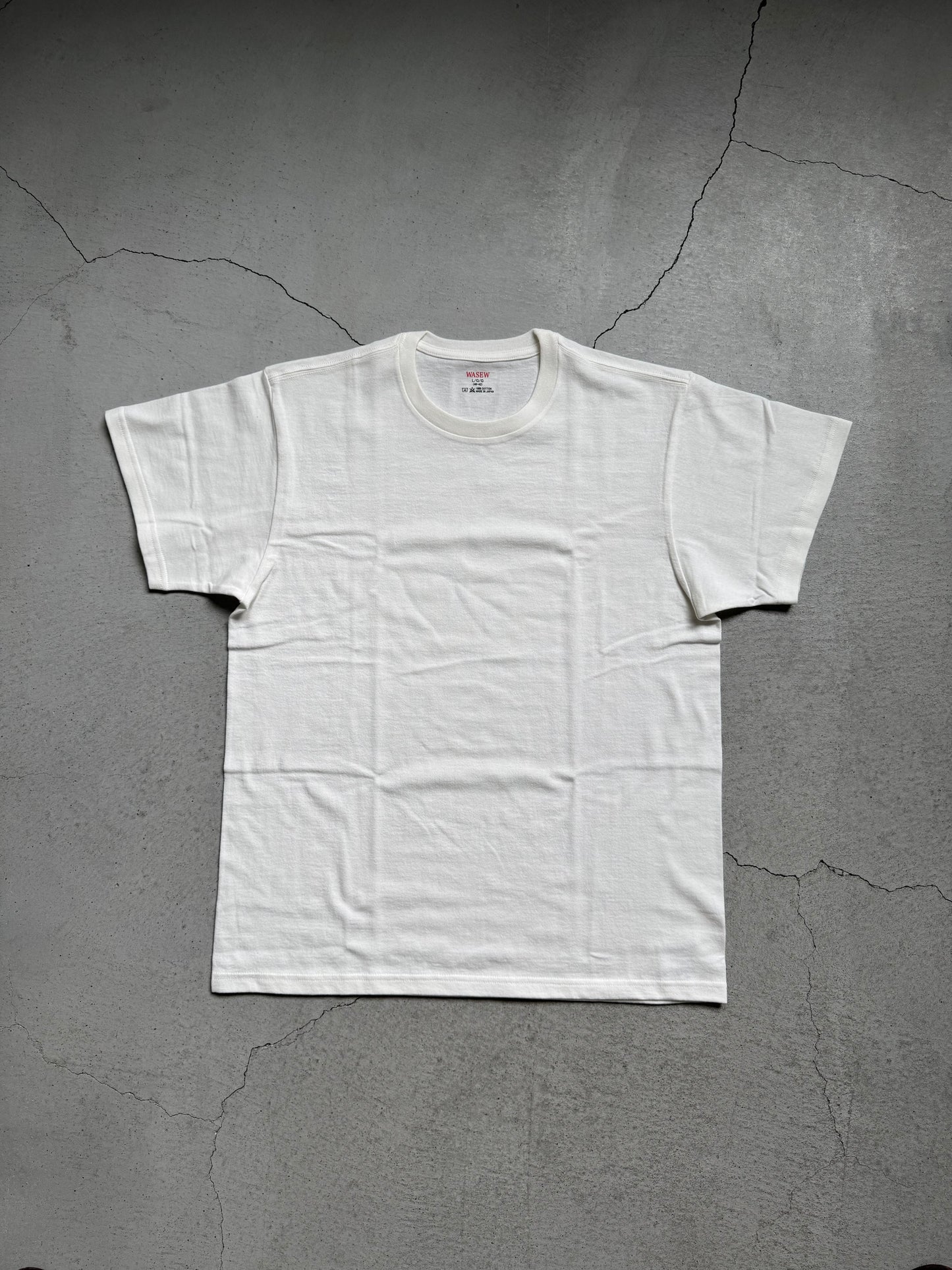『 再入荷 』WASEW - CREW NECK S/S PACK TEE