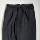 SARTO - FULLING WOOL BELTED TROUSERS