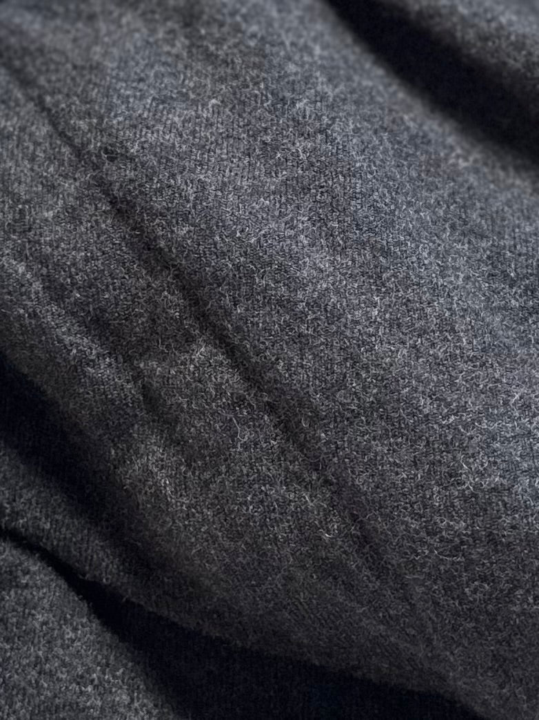 SARTO - FULLING WOOL BELTED TROUSERS