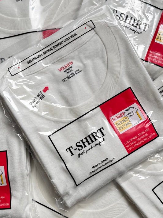 再入荷 WASEW - CREW NECK S/S PACK TEE