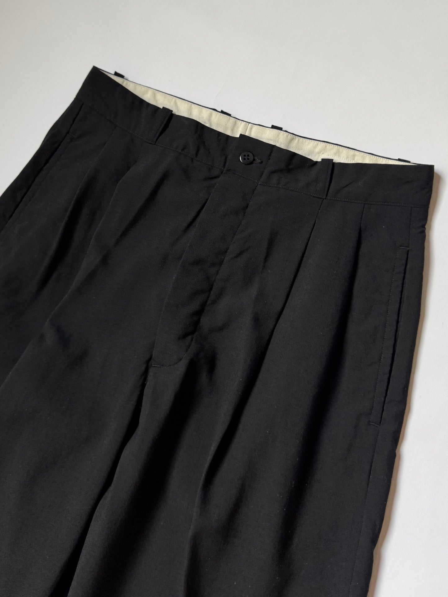 BAUTH - WOOL 2TUCK TROUSERS