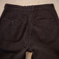 25AW BAUTH - BLACK TWILL TROUSERS