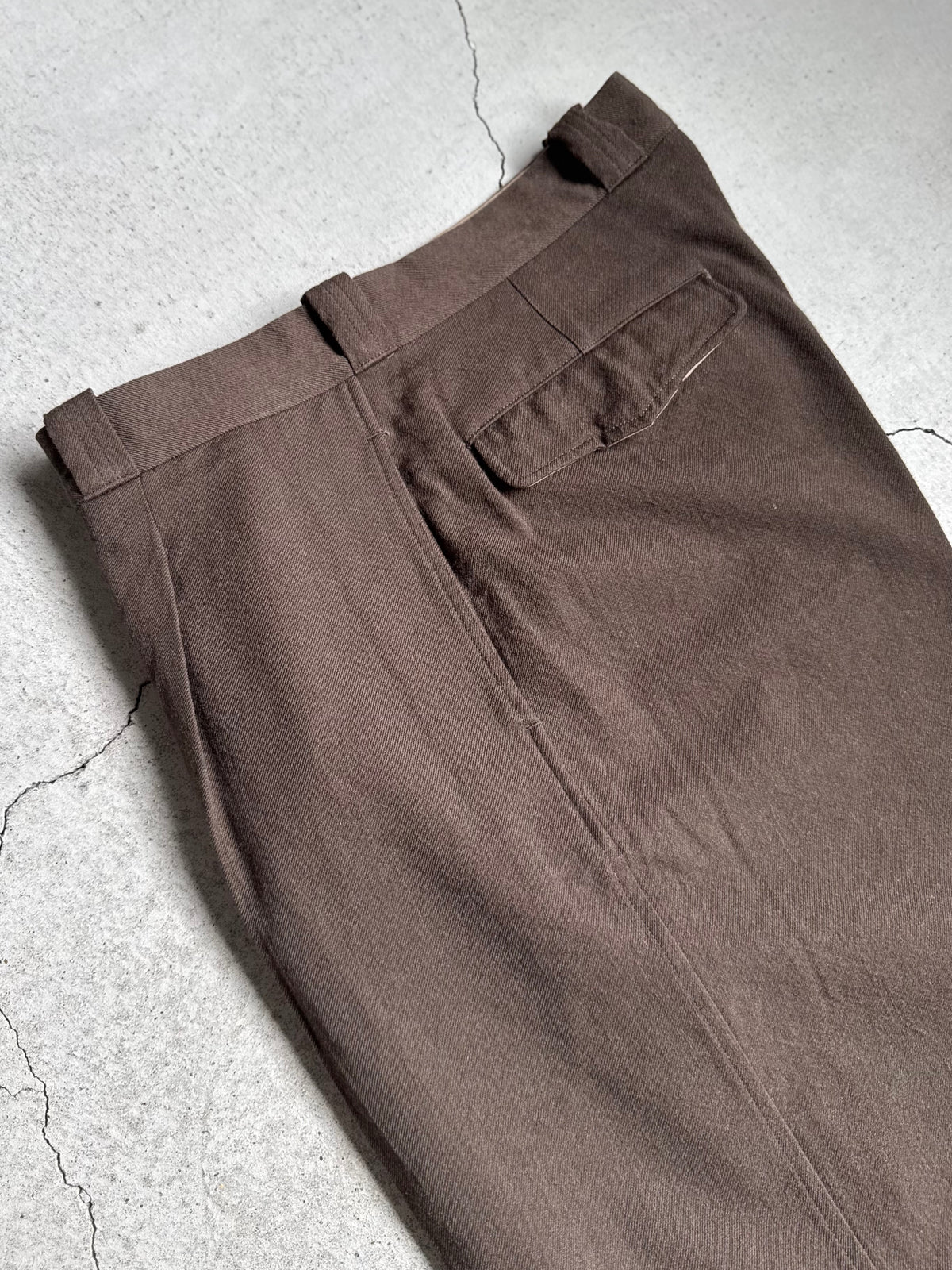 BAUTH - WOOL COTTON MILITARY PANTS