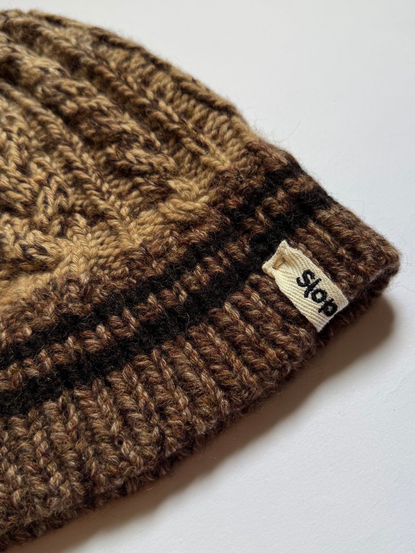 slopeslow - cap (HAND KNITTING accessories)