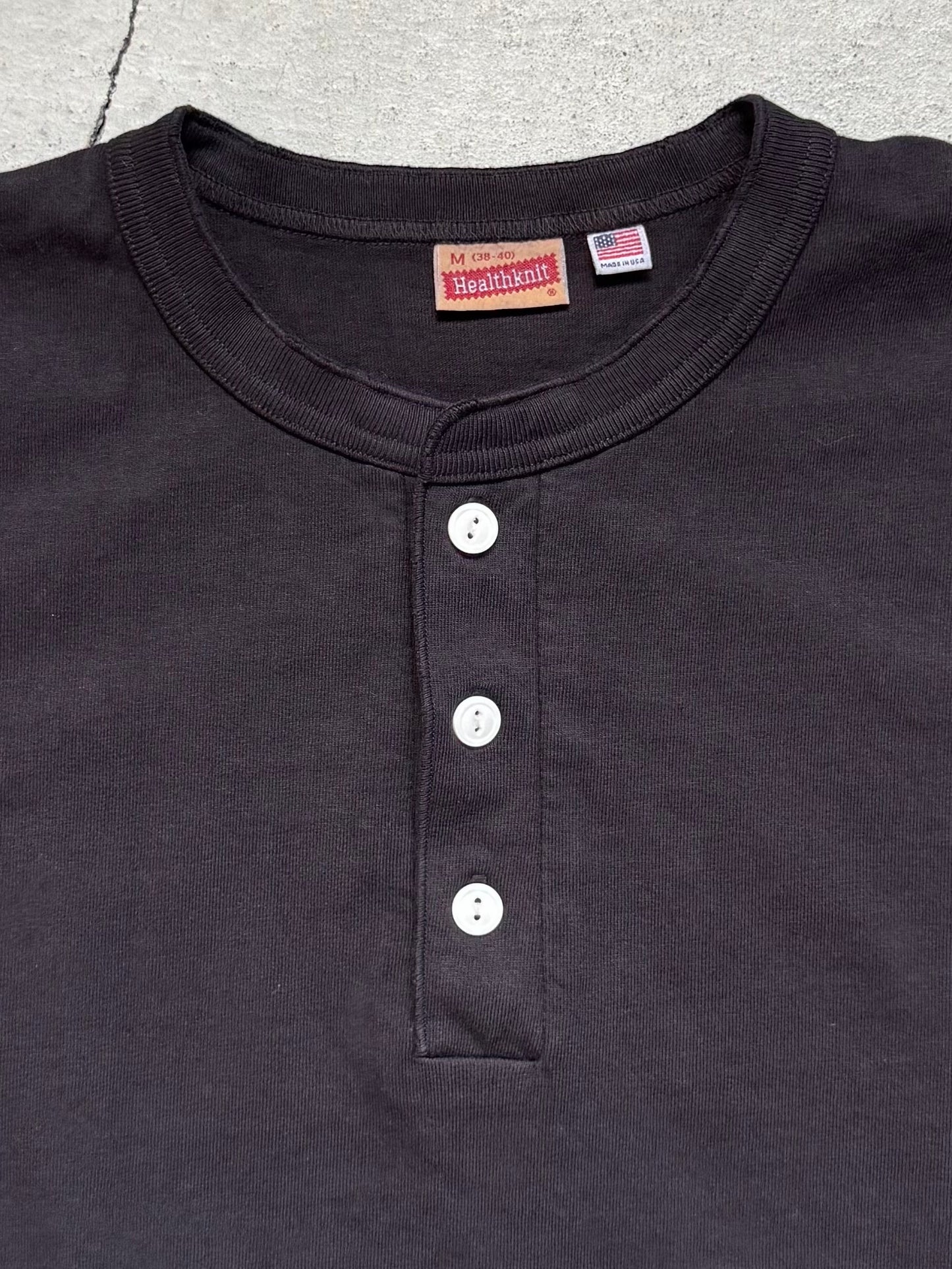 Healthknit - USA HENLEY S/S T SHIRT