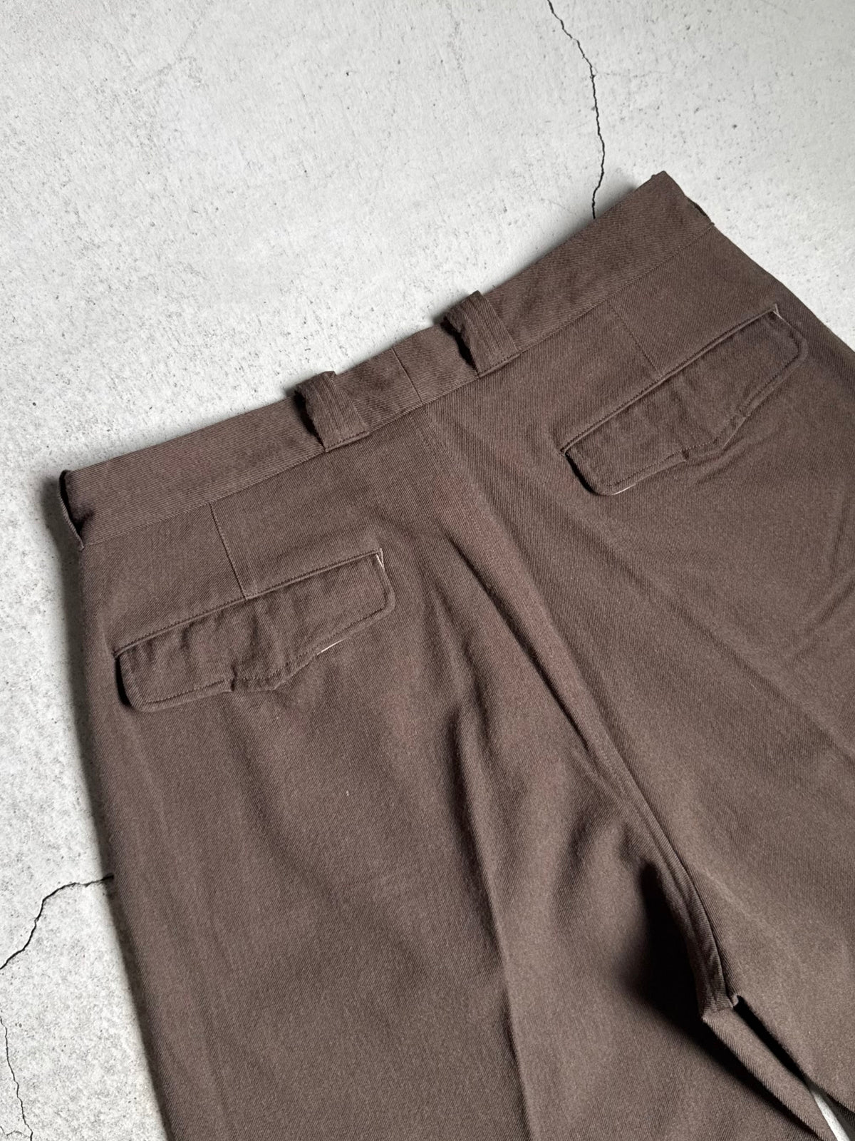 BAUTH - WOOL COTTON MILITARY PANTS