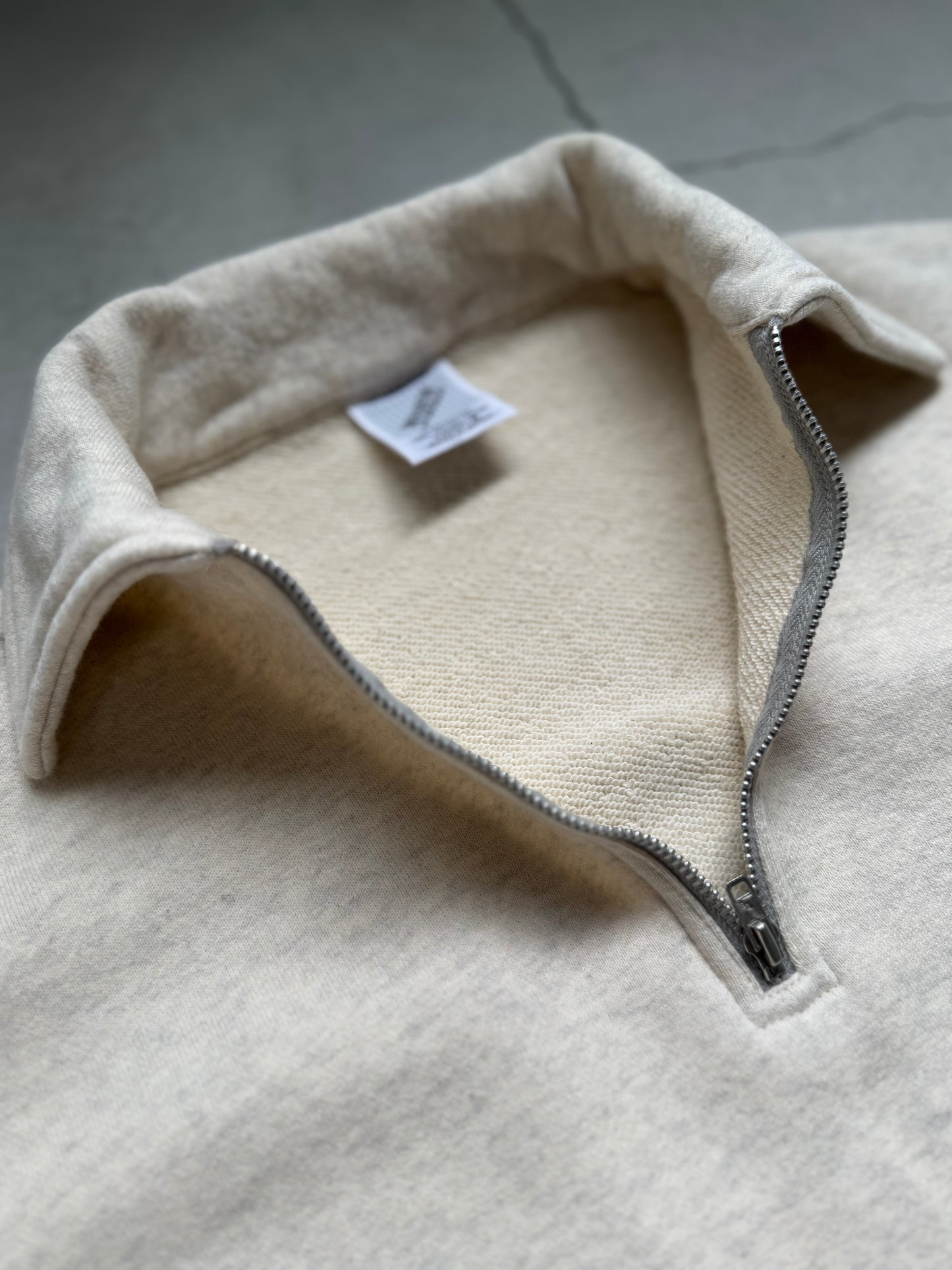 WASEW - ROUGH HALF SWEAT SHIRT