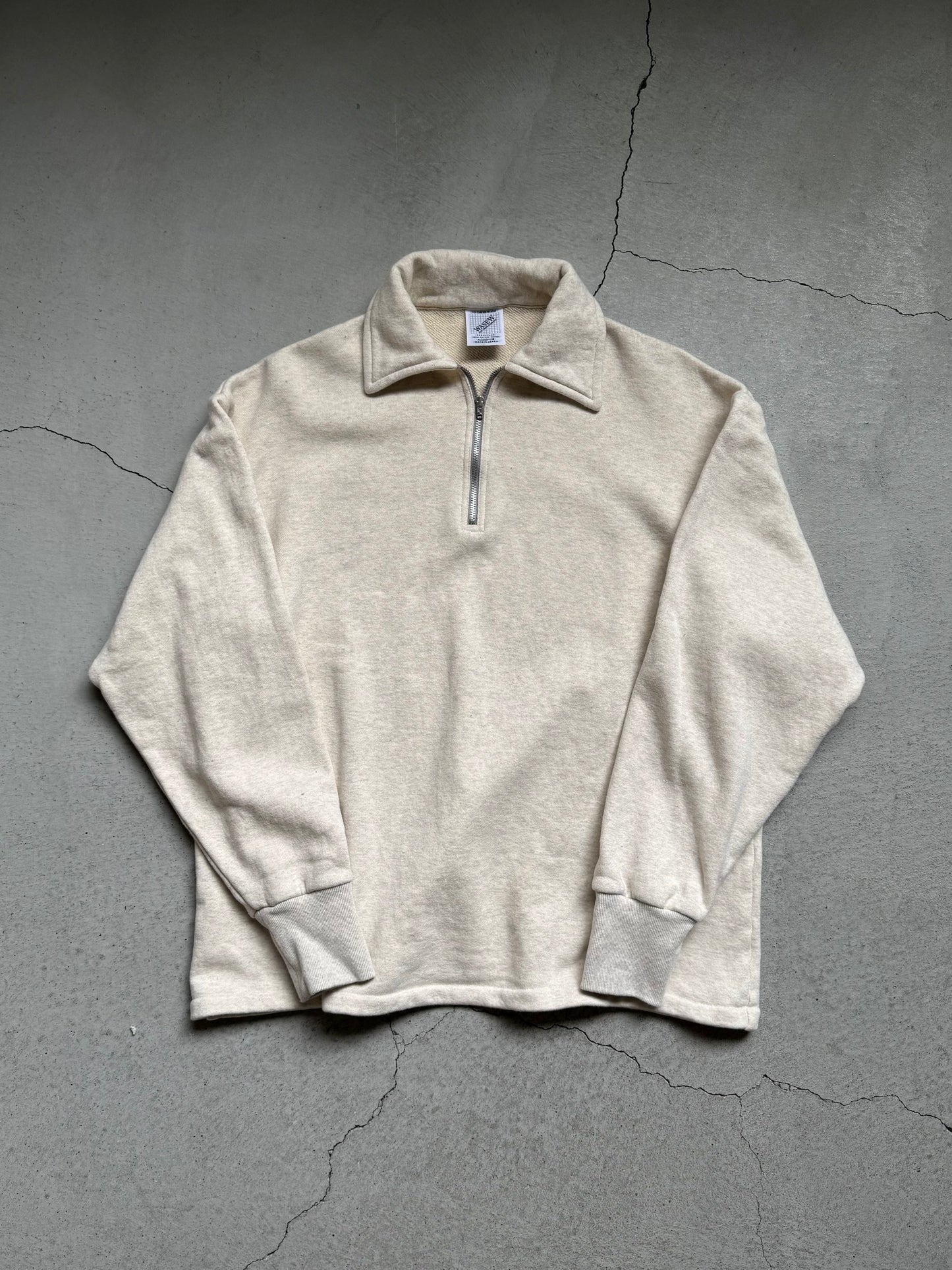 WASEW - ROUGH HALF SWEAT SHIRT