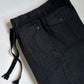 SARTO - FULLING WOOL BELTED TROUSERS