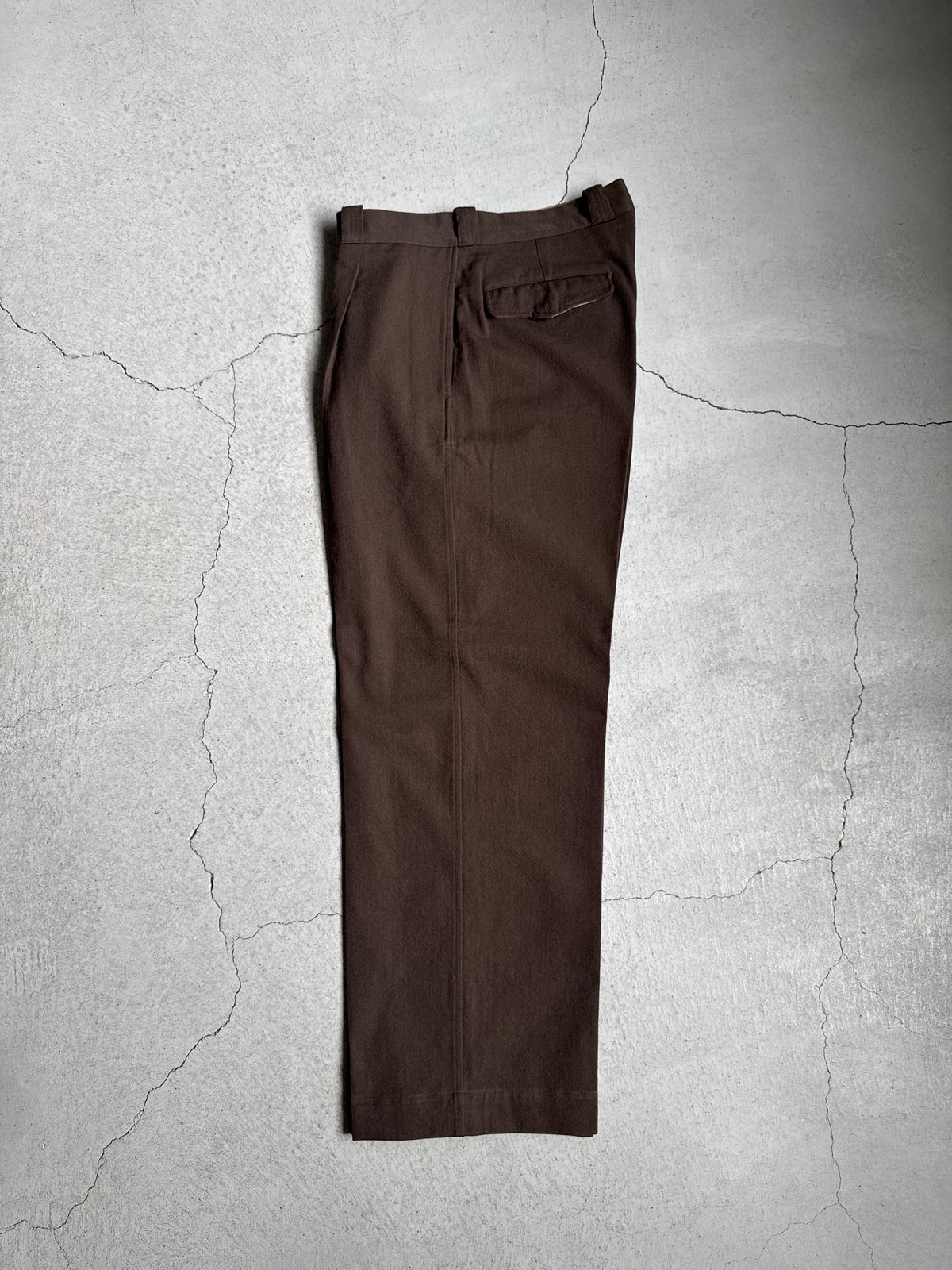 BAUTH - WOOL COTTON MILITARY PANTS