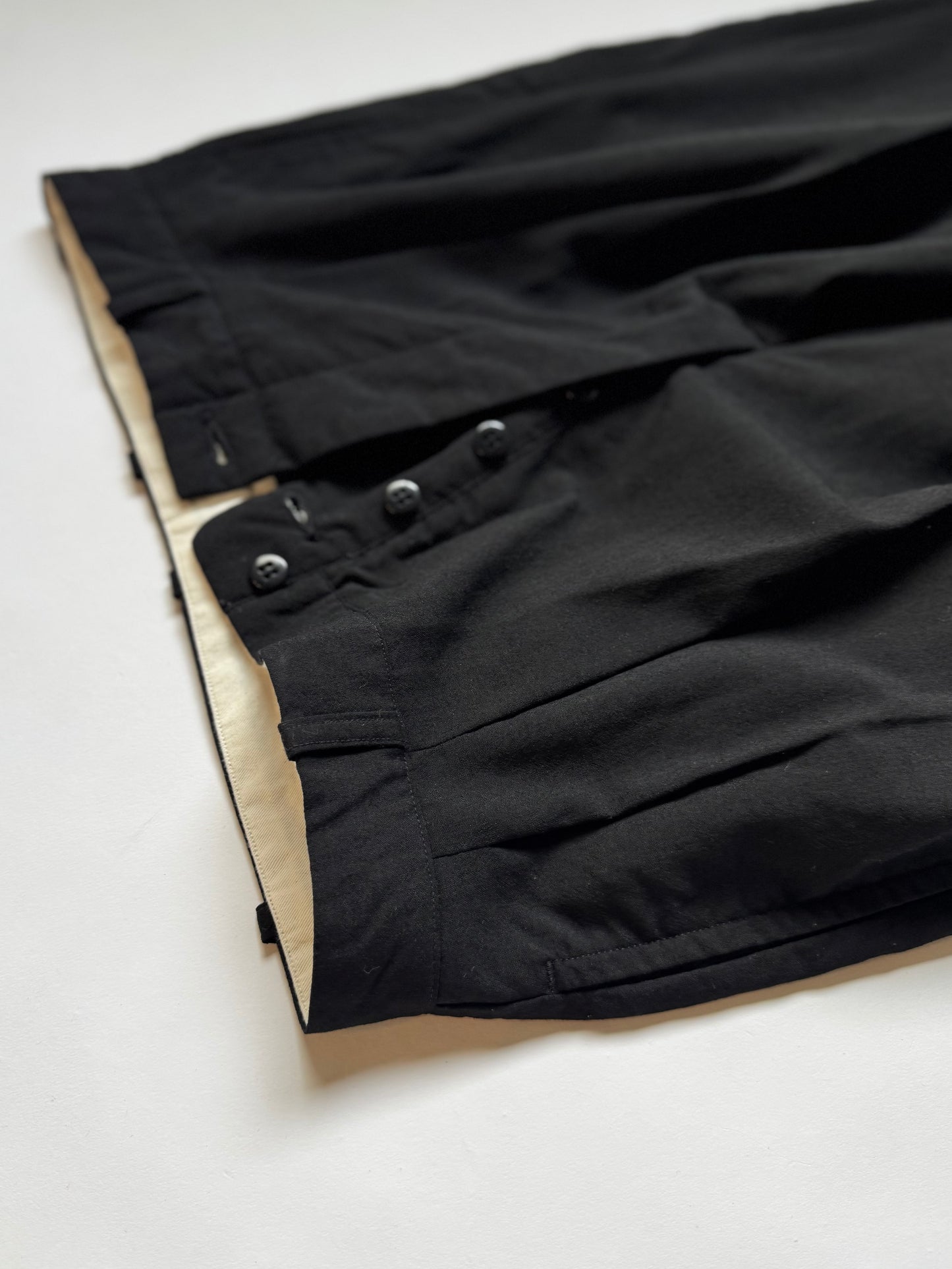 BAUTH - WOOL 2TUCK TROUSERS