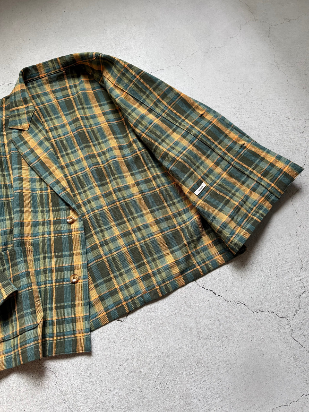 Pelemele - COVERALL JACKET (Twill Check)