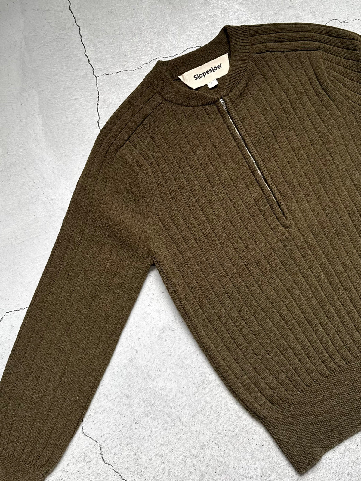 slopeslow - Saddle shoulder half zip