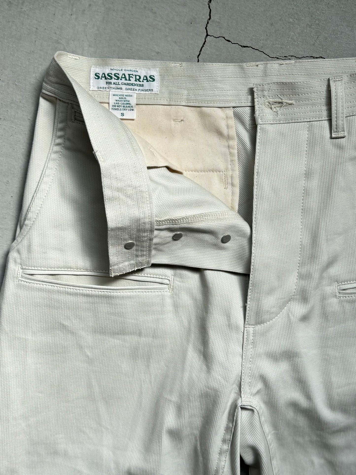SASSAFRAS - Wheel Barrow Pants (Pique)