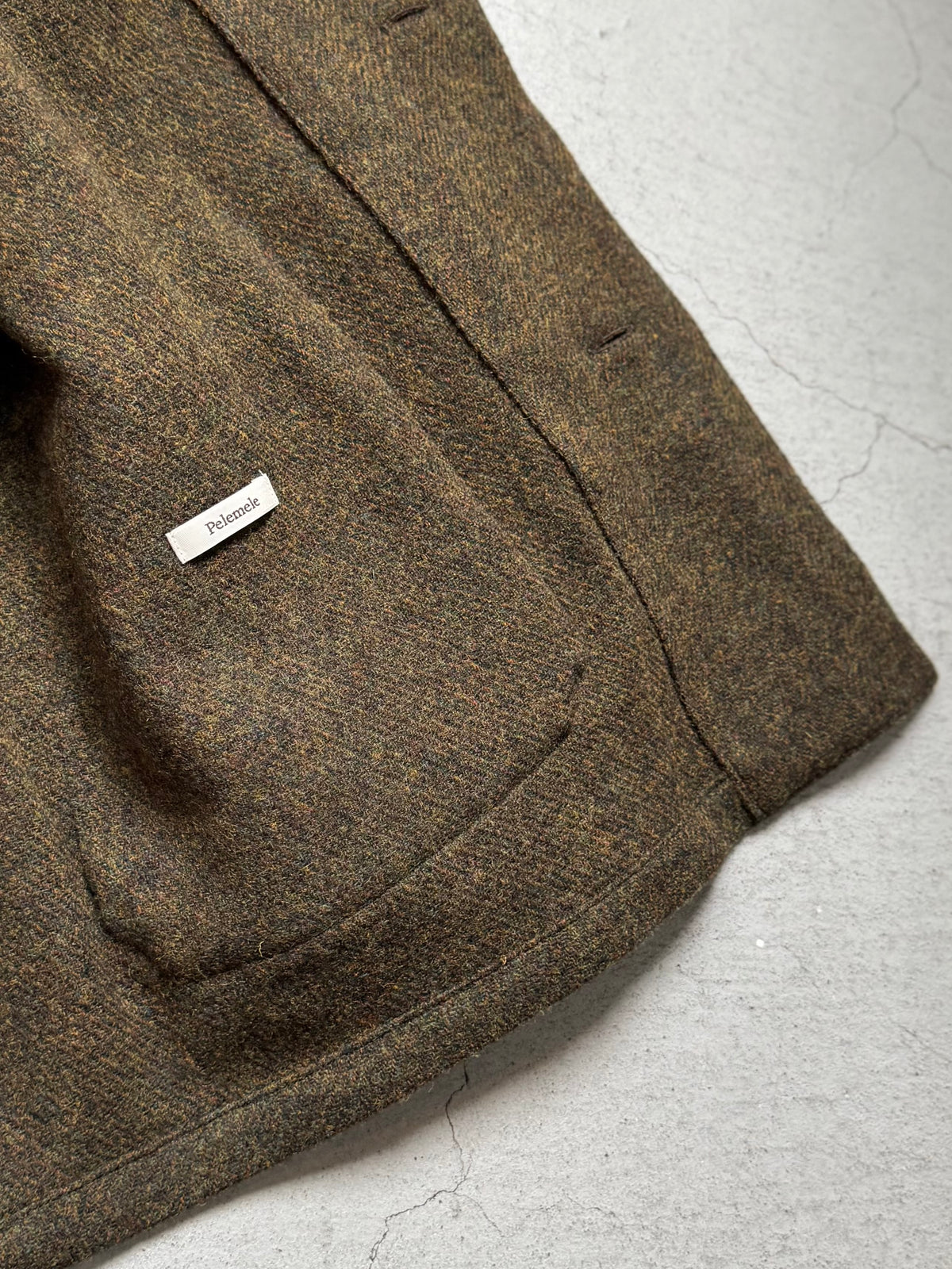 Pelemele - COVERALL JACKET (Tweed)