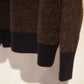 slopeslow / スロープスロー "bicolor crewneck sweater”