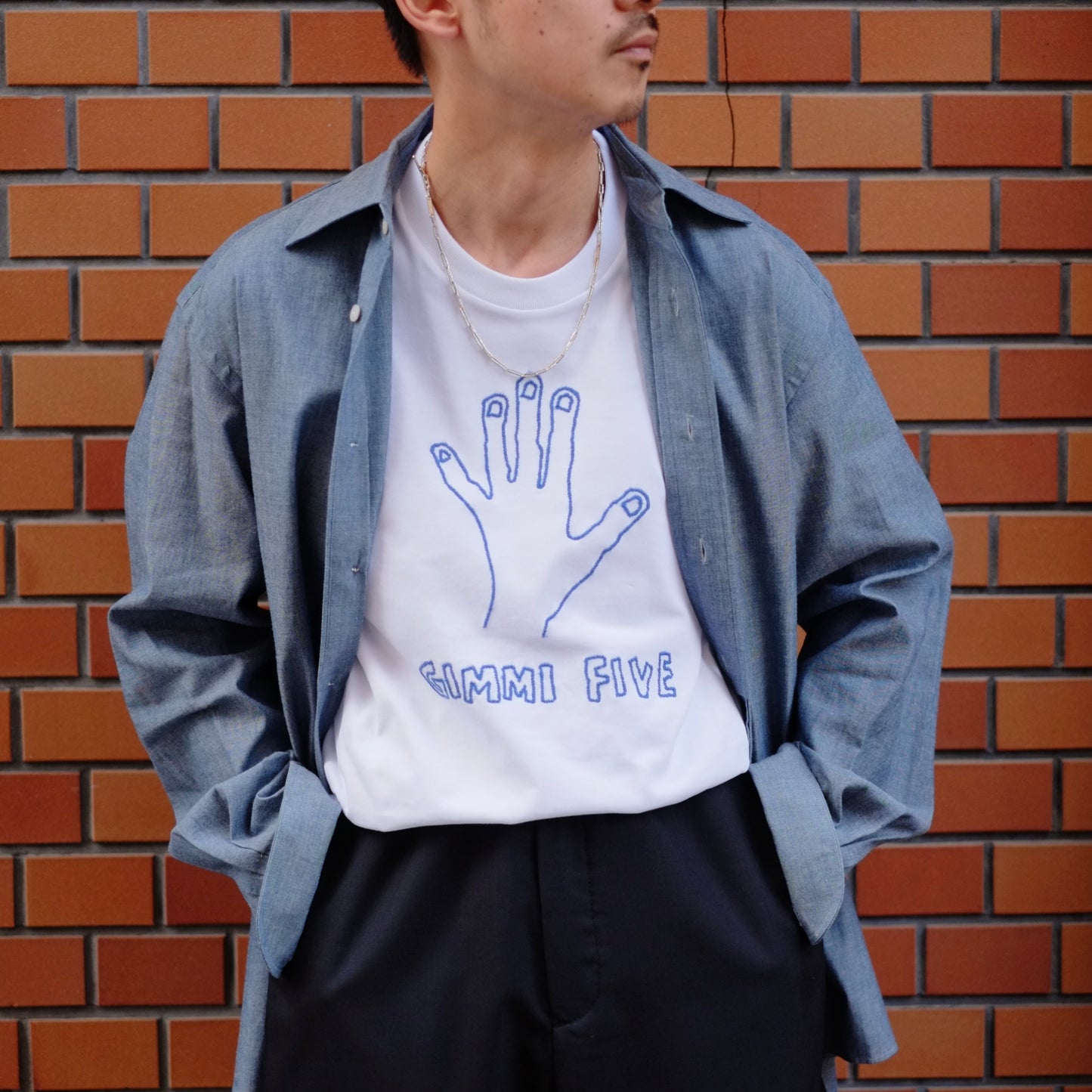 bengt paris / ベンクトパリ "T SHIRTS GIMMI FIVE”