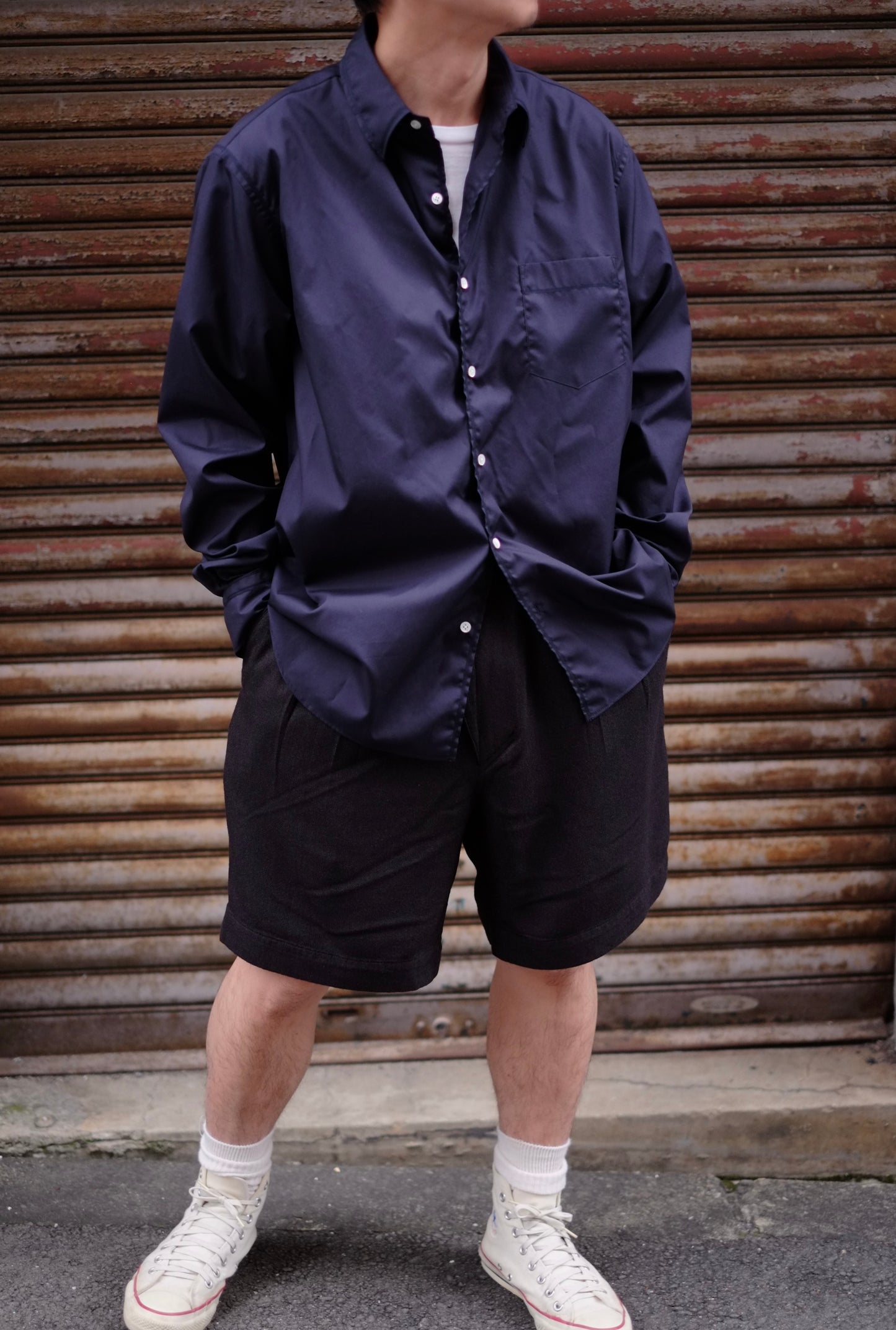 Motiv Mfg /モチーフ マニファクチャリング "Oblique Shorts”