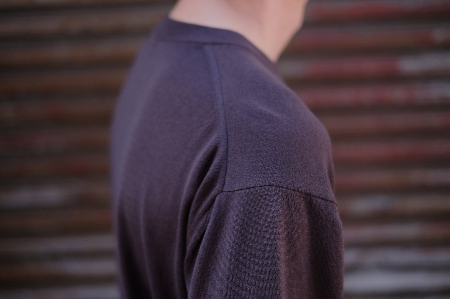 HEUGN / ユーゲン "Jude T-WOOL short sleeve / KNITWEAR012"