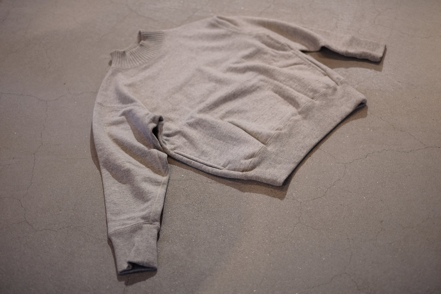 24AW slopeslow / スロープスロー "turtle neck sweatshirt”