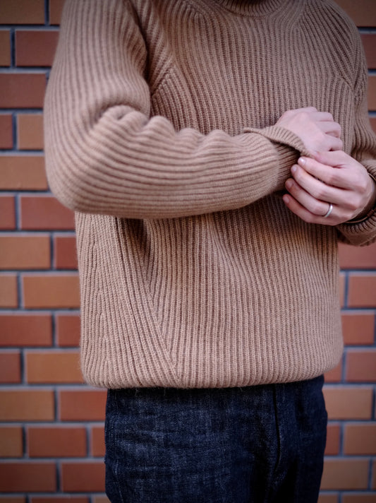 24AW SARTO / サルト "DOUBLE RIDGE KNITTING CREW NECK  L/S"