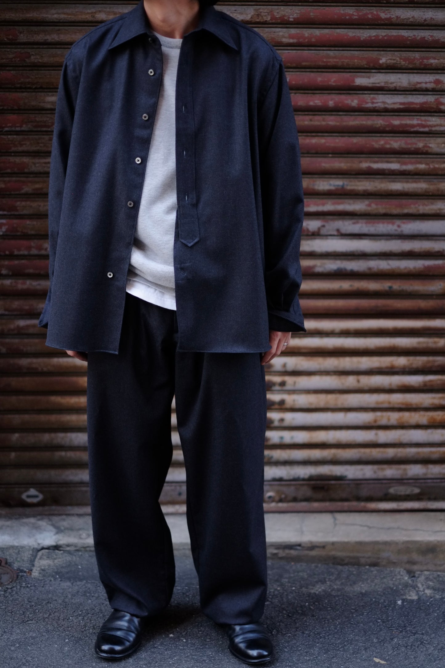 24AW la favola / ラファーボラ "EASY PANTS W/SHIRRING"