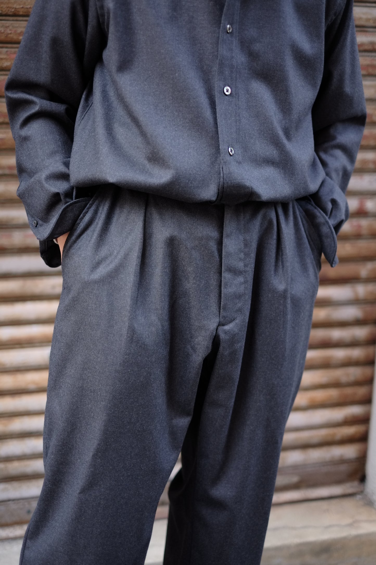 24AW la favola / ラファーボラ "BIG SHIRT"