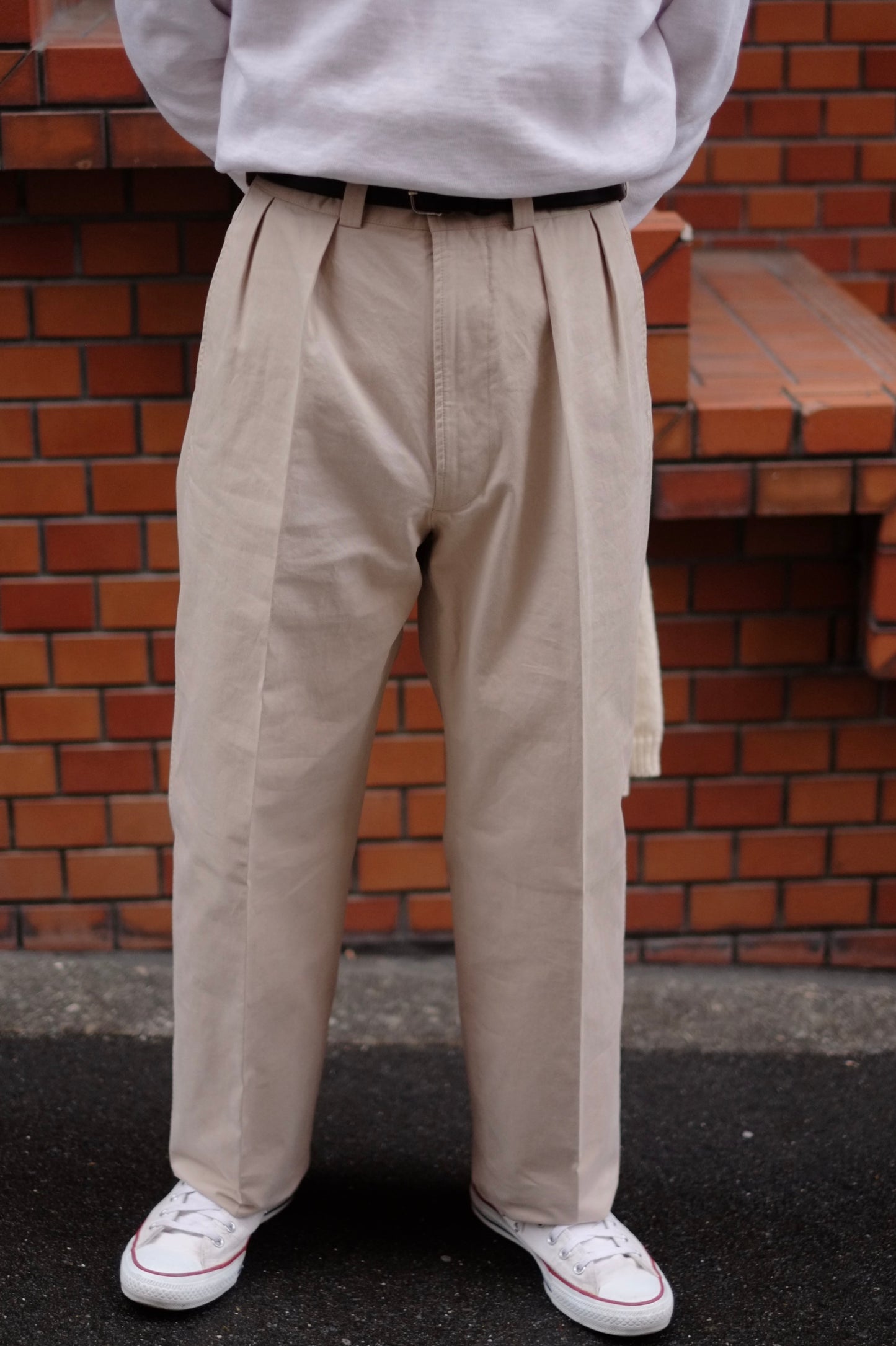 25SS ORBIUM / オルビウム "Work Dress Trousers"