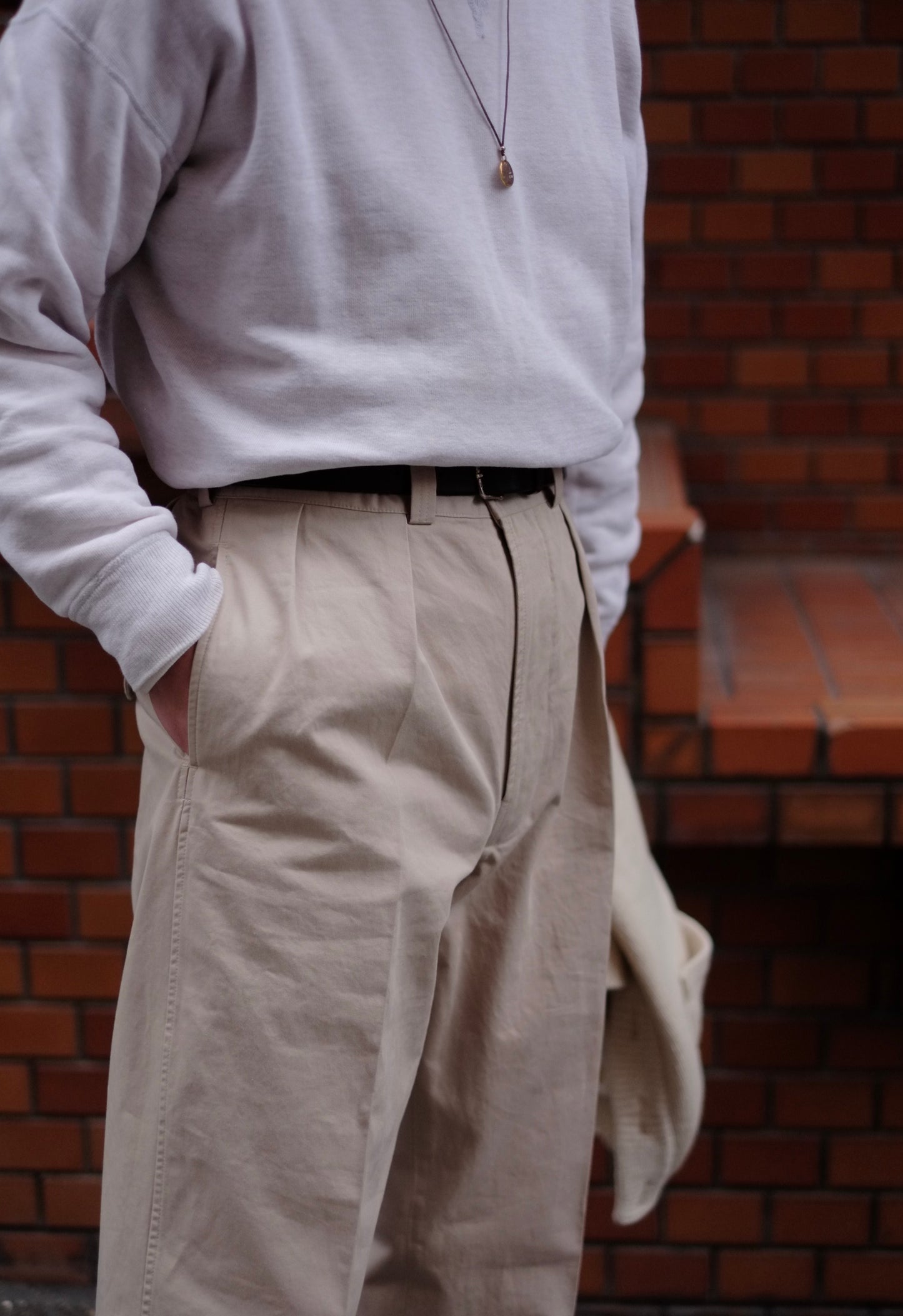 25SS ORBIUM / オルビウム "Work Dress Trousers"