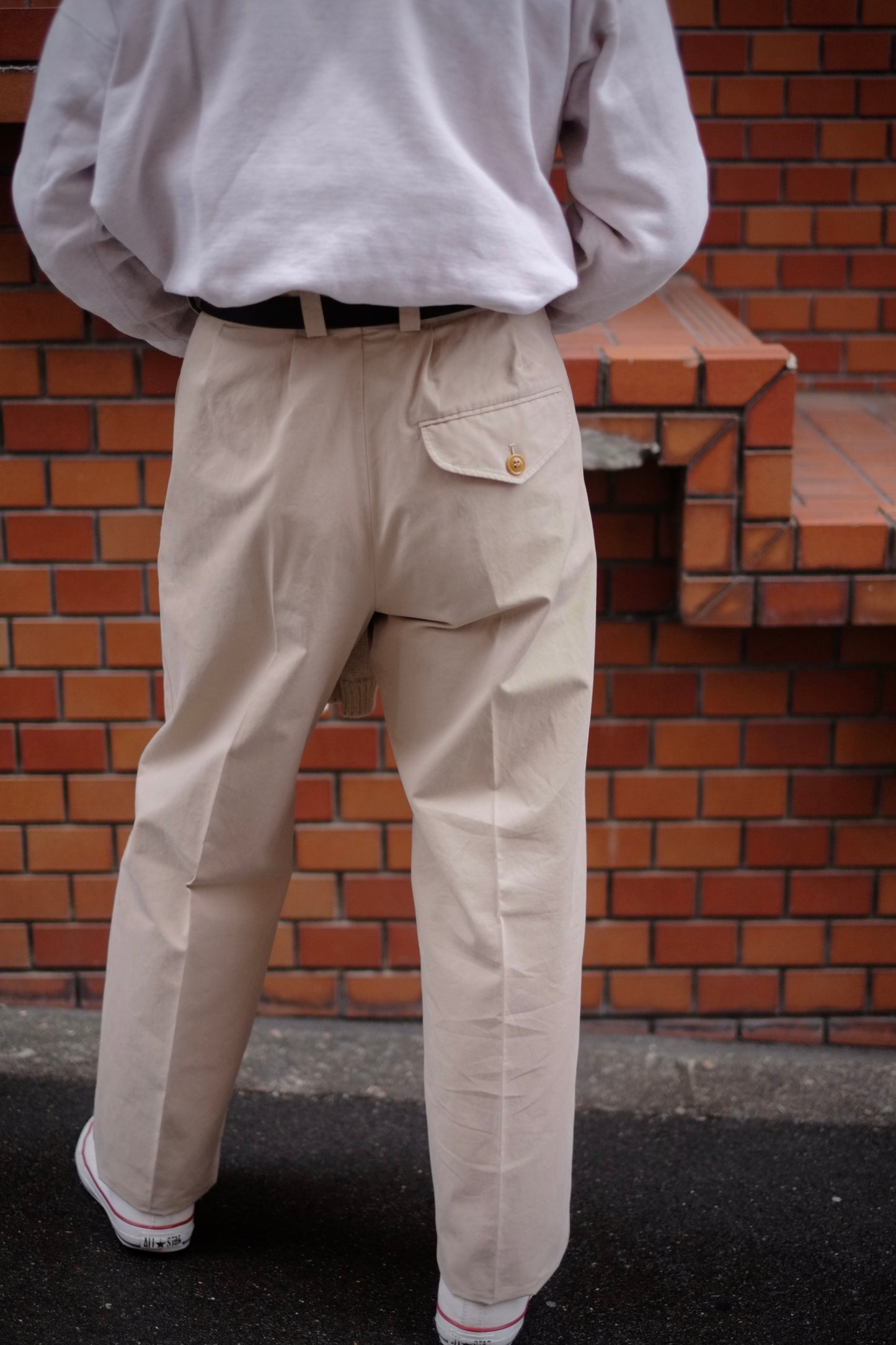 25SS ORBIUM / オルビウム "Work Dress Trousers"