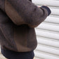 slopeslow / スロープスロー "bicolor crewneck sweater”