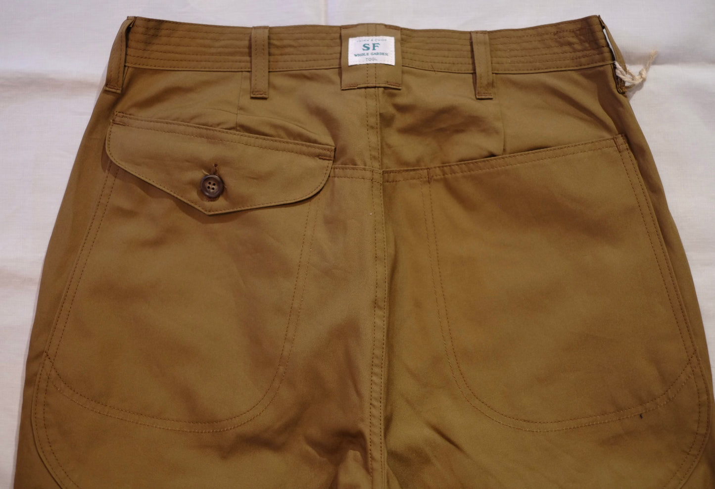 25SS SASSAFRAS - 4/5丈パンツ